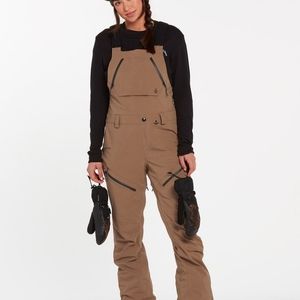 NWOT Volcom Elm Stretch GORE-TEX Bib Pants ski snowboard overalls snowpants